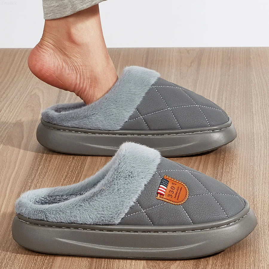 Luxury Memory Foam Slippers with Plush Touch