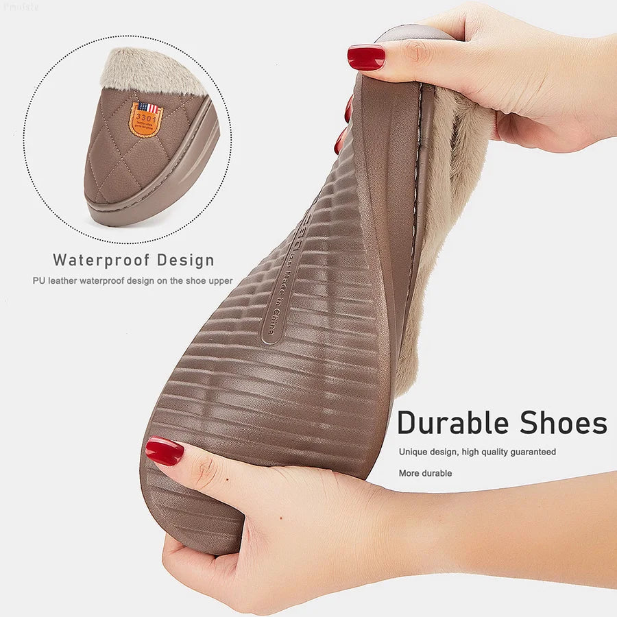 Luxury Memory Foam Slippers with Plush Touch