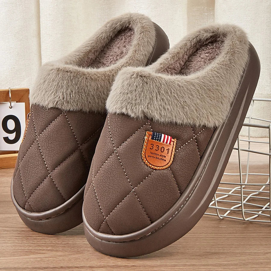 Luxury Memory Foam Slippers with Plush Touch