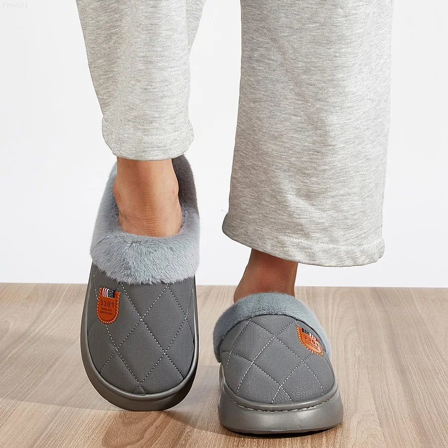 Luxury Memory Foam Slippers with Plush Touch