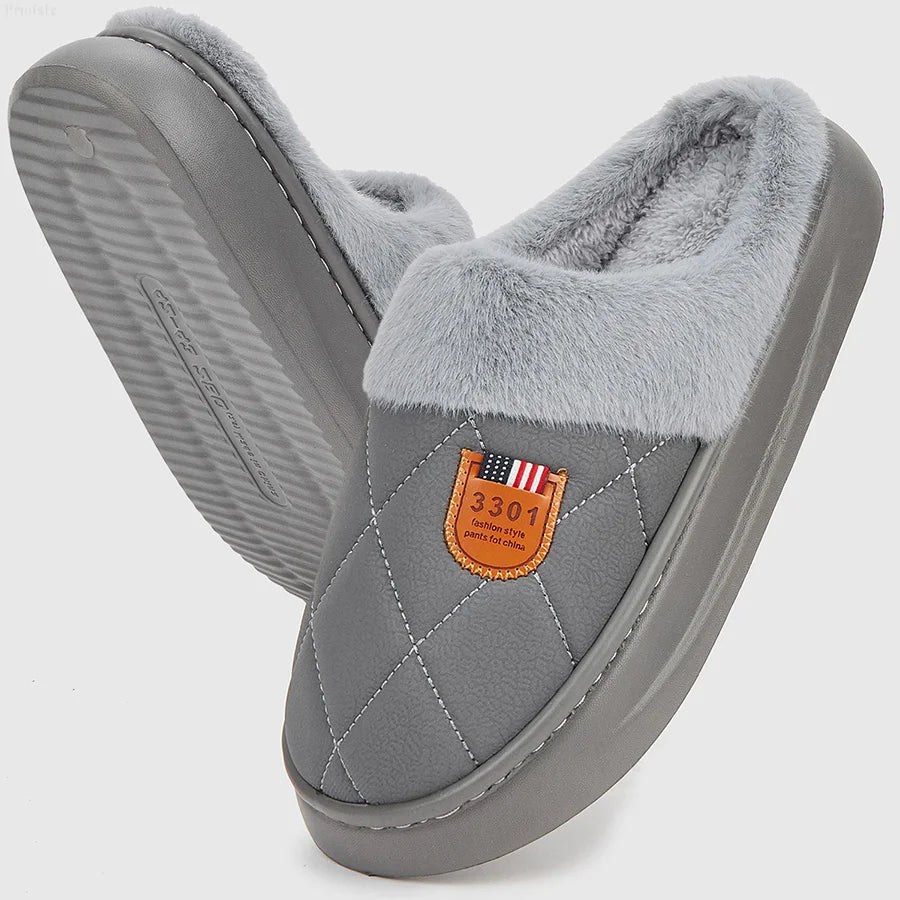 Luxury Memory Foam Slippers with Plush Touch