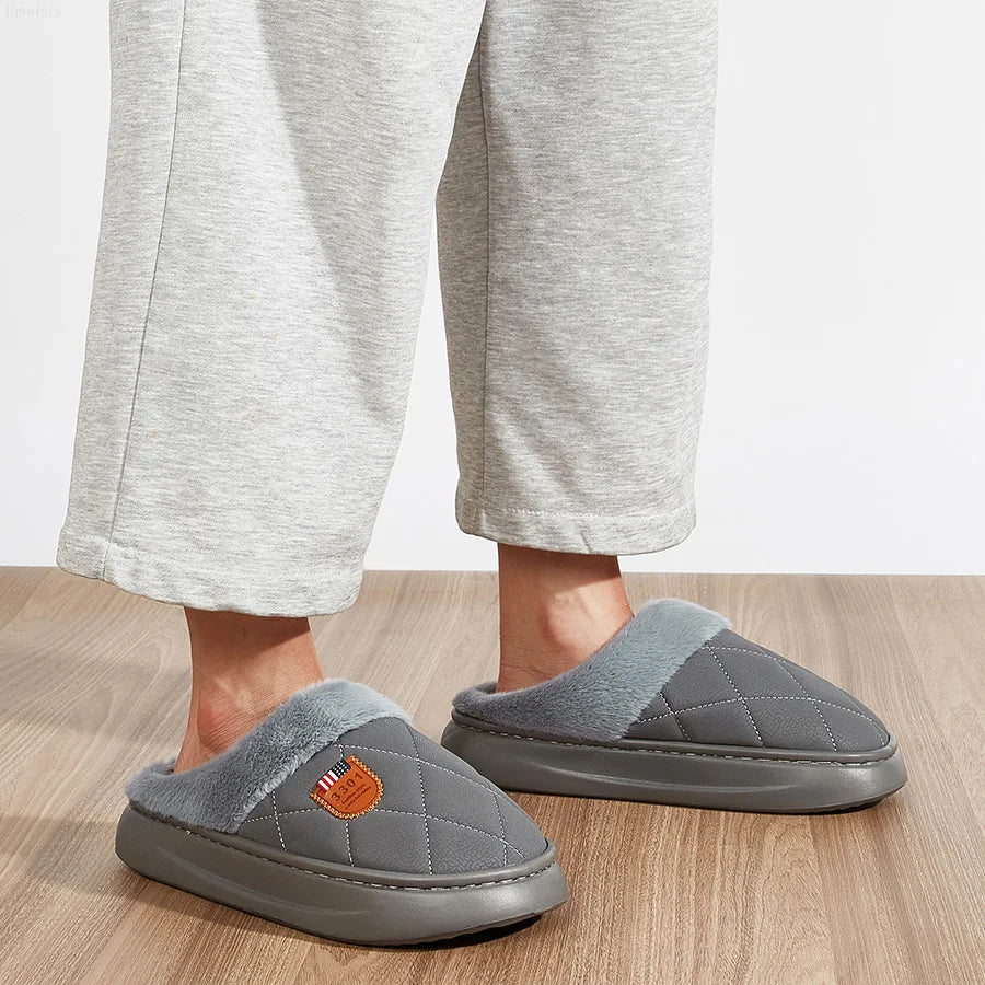 Luxury Memory Foam Slippers with Plush Touch