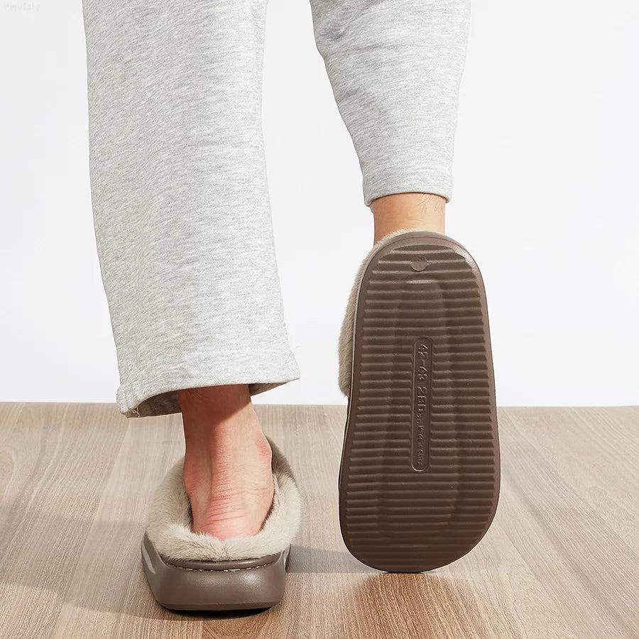 Luxury Memory Foam Slippers with Plush Touch