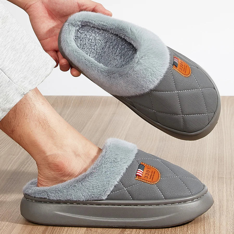 Luxury Memory Foam Slippers with Plush Touch