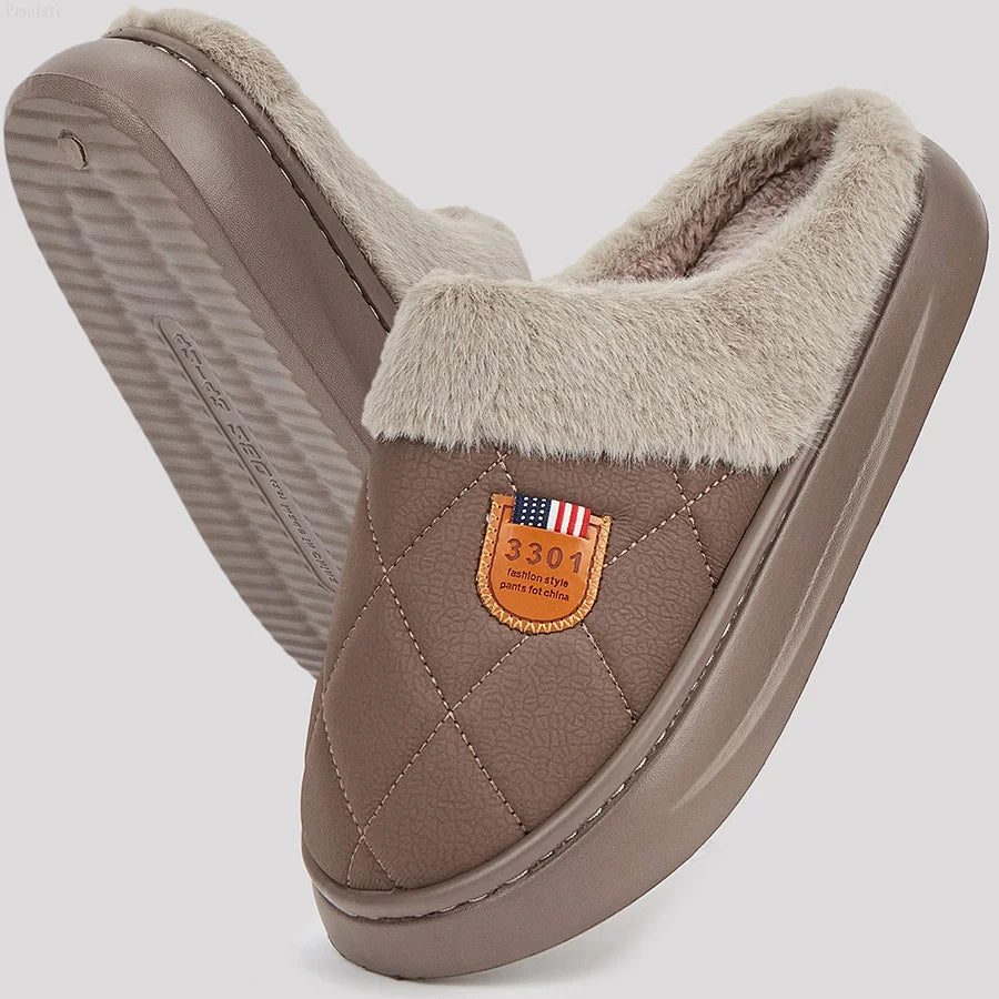 Luxury Memory Foam Slippers with Plush Touch