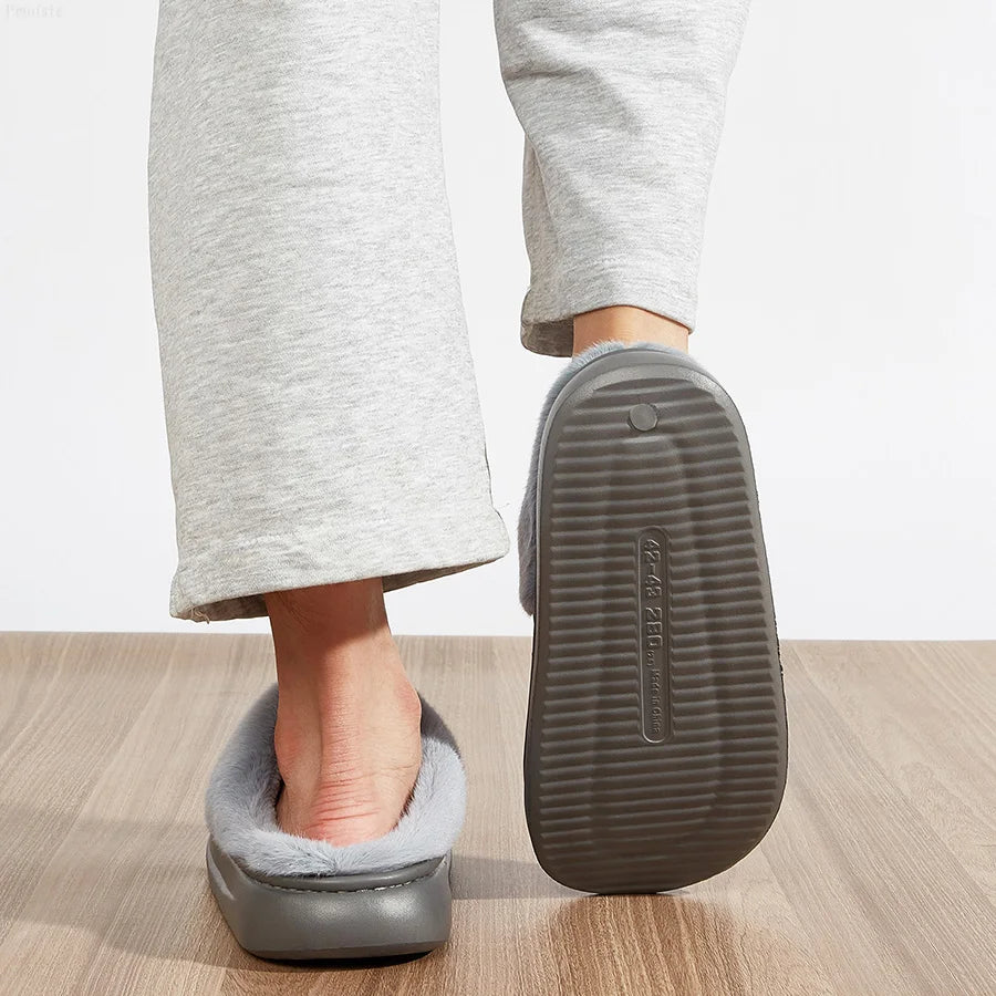 Luxury Memory Foam Slippers with Plush Touch
