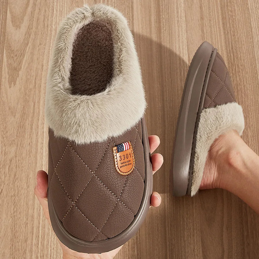 Luxury Memory Foam Slippers with Plush Touch