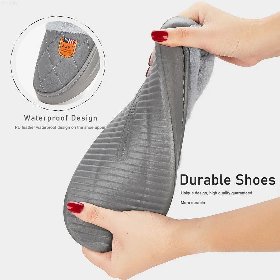 Luxury Memory Foam Slippers with Plush Touch