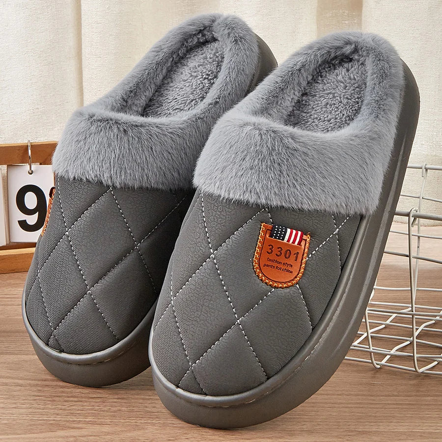 Luxury Memory Foam Slippers with Plush Touch