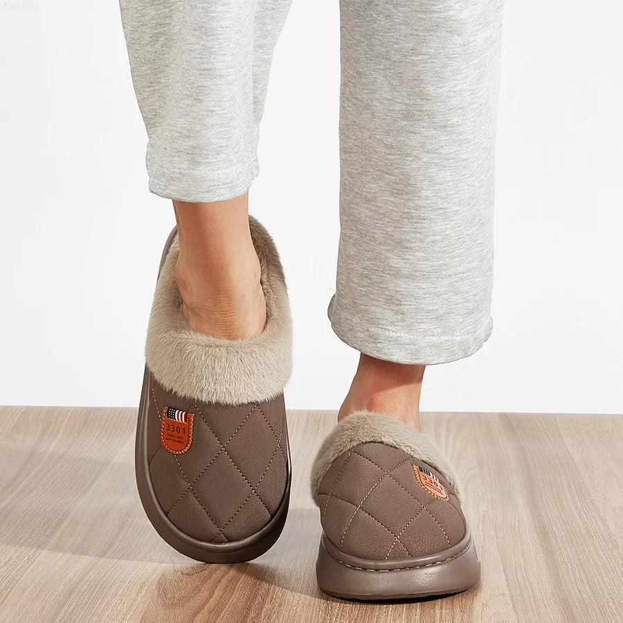 Luxury Memory Foam Slippers with Plush Touch