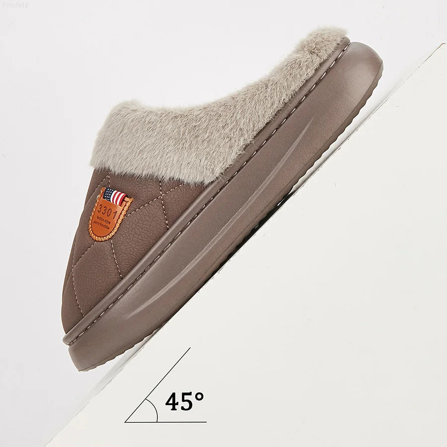 Luxury Memory Foam Slippers with Plush Touch