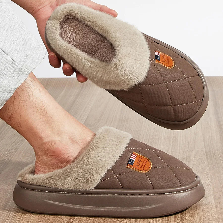 Luxury Memory Foam Slippers with Plush Touch