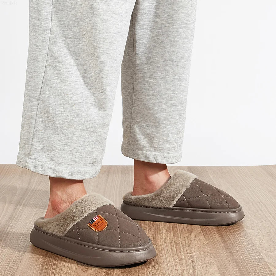 Luxury Memory Foam Slippers with Plush Touch