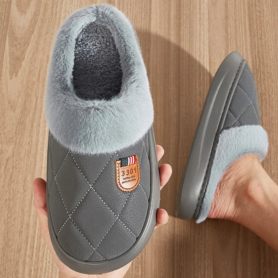 Luxury Memory Foam Slippers with Plush Touch