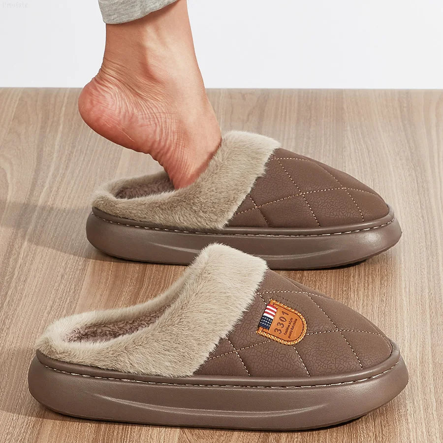 Luxury Memory Foam Slippers with Plush Touch