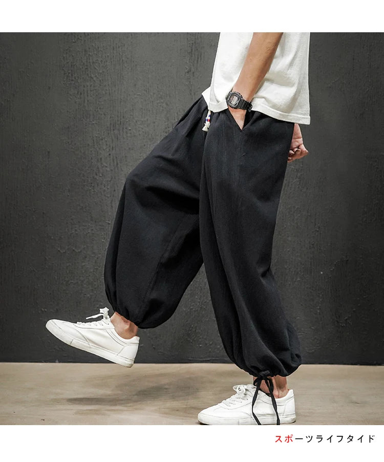 Men's summer jogger pants