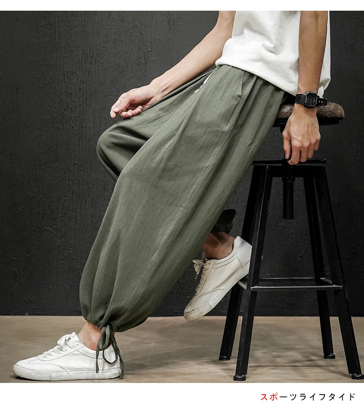 Men's summer jogger pants