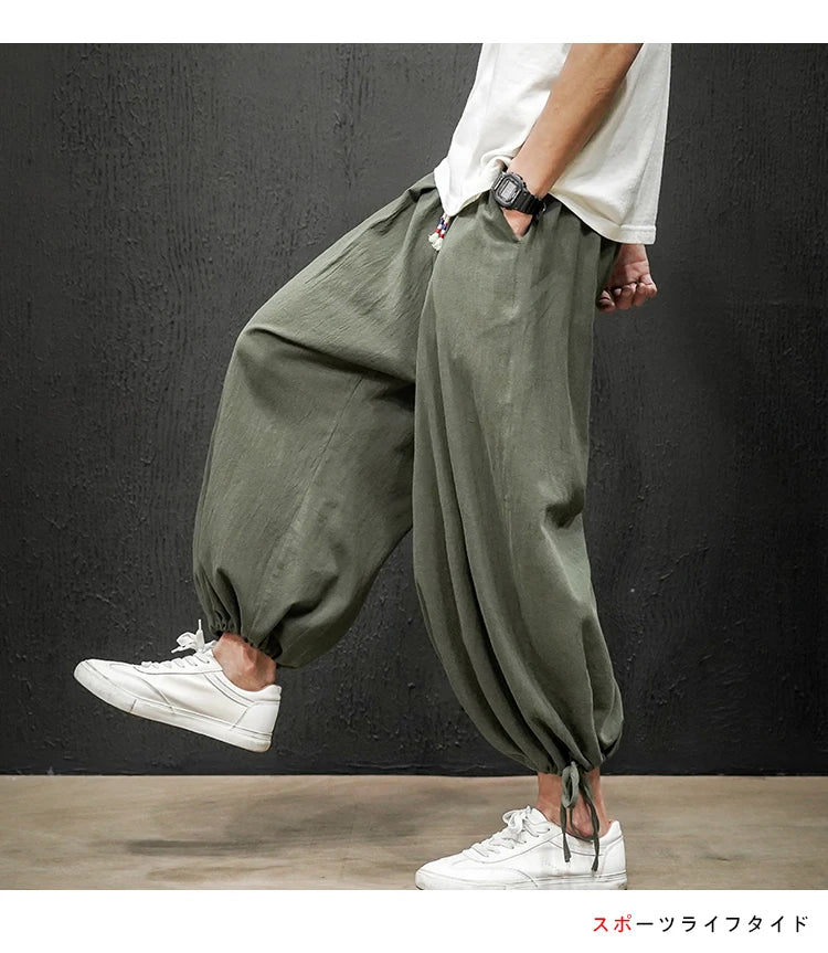 Men's summer jogger pants
