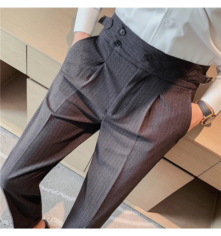 Men's slim fit office pants