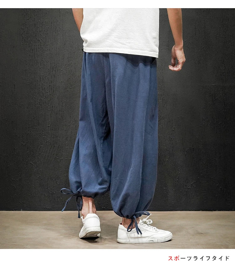 Men's summer jogger pants