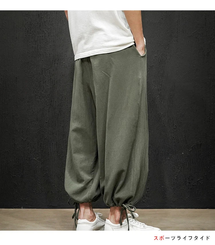 Men's summer jogger pants