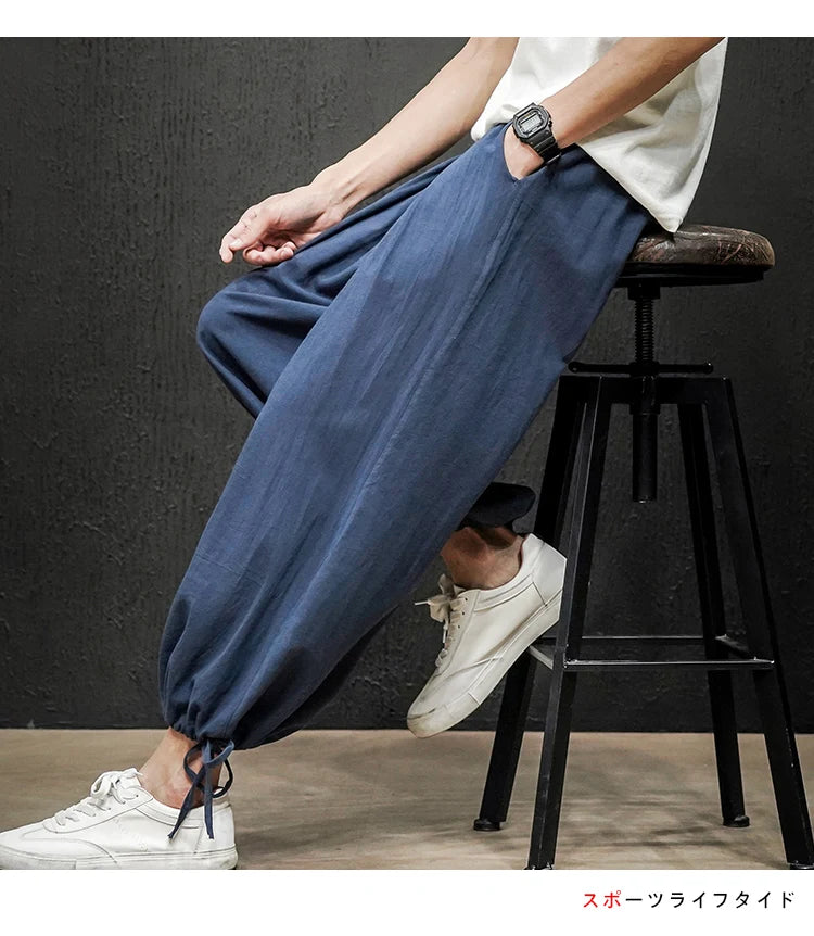 Men's summer jogger pants