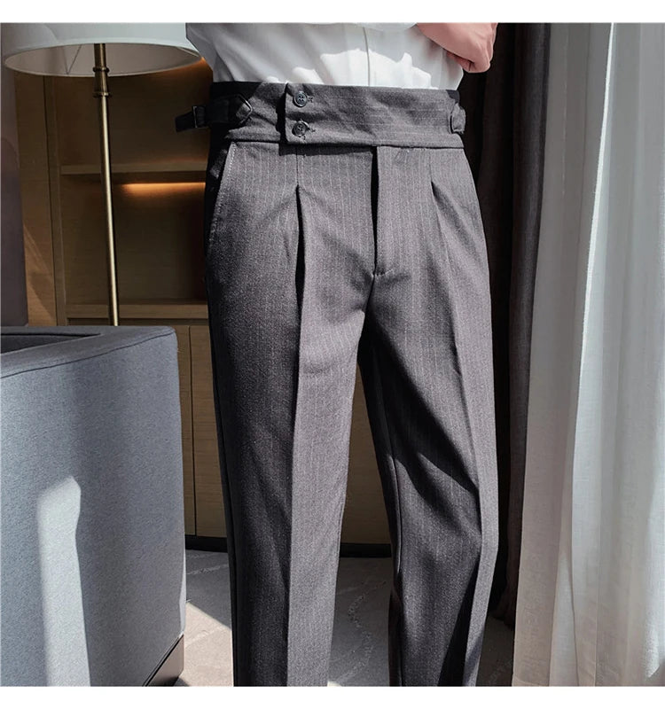 Men's slim fit office pants