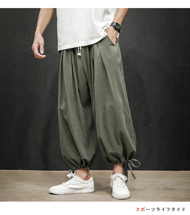 Men's summer jogger pants