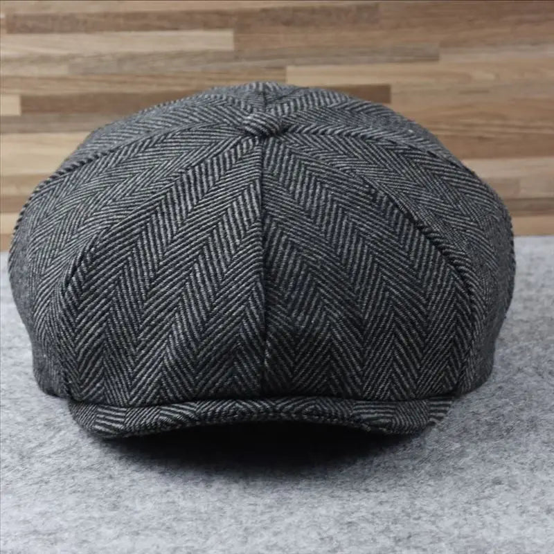 Men's Plus Size Wool Beret