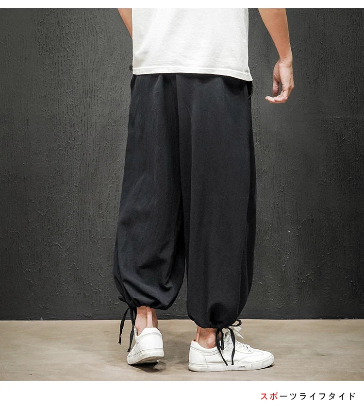 Men's summer jogger pants