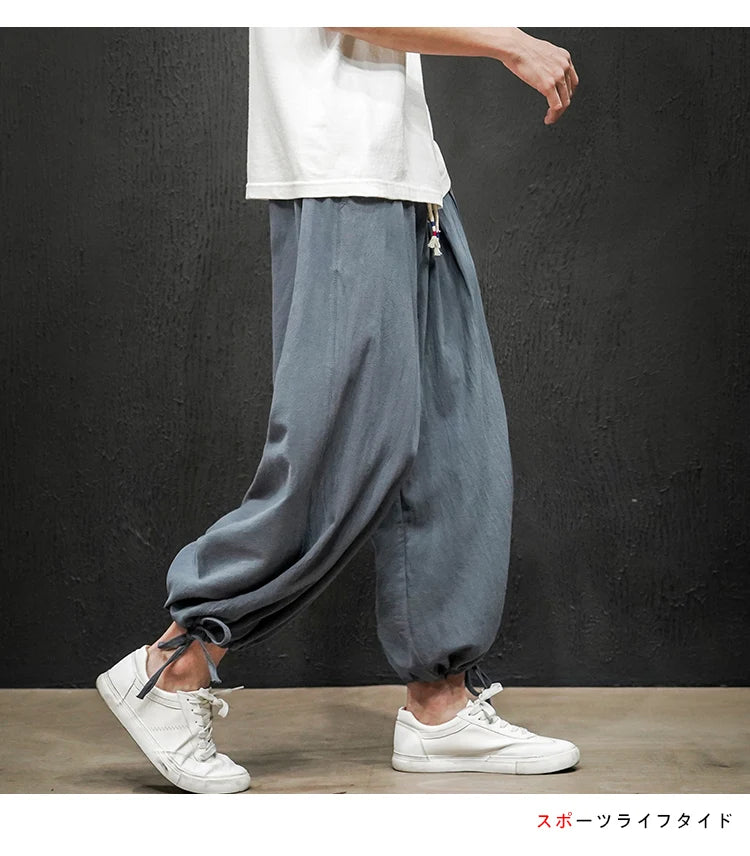 Men's summer jogger pants