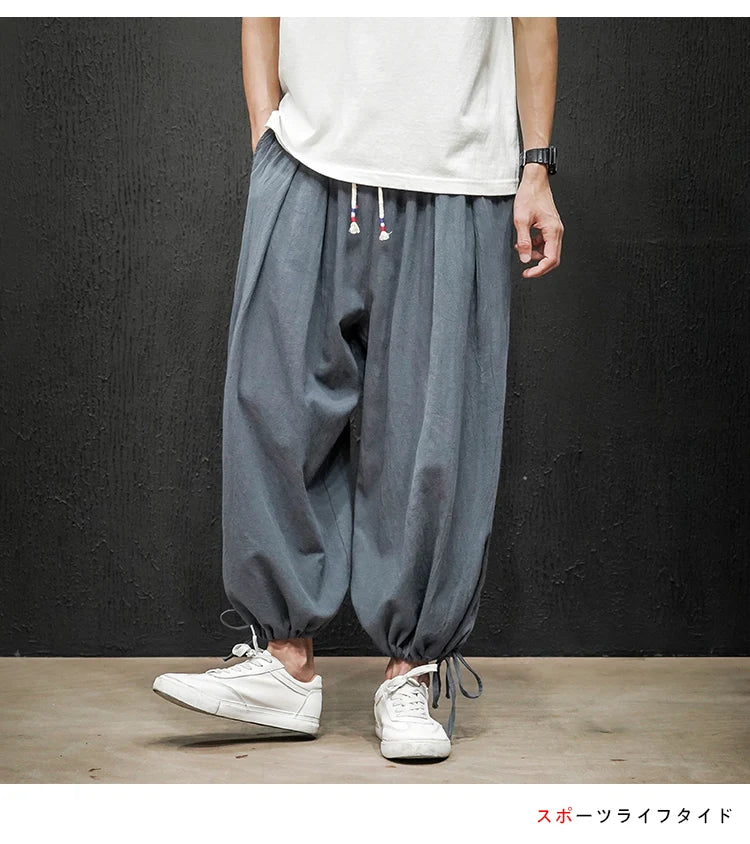 Men's summer jogger pants
