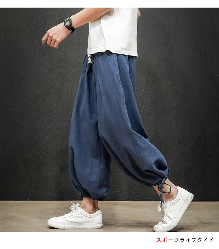 Men's summer jogger pants