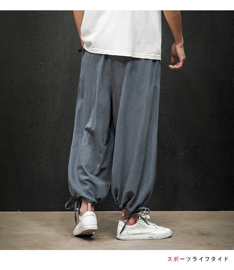 Men's summer jogger pants