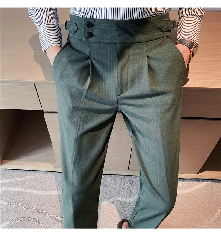 Men's slim fit office pants