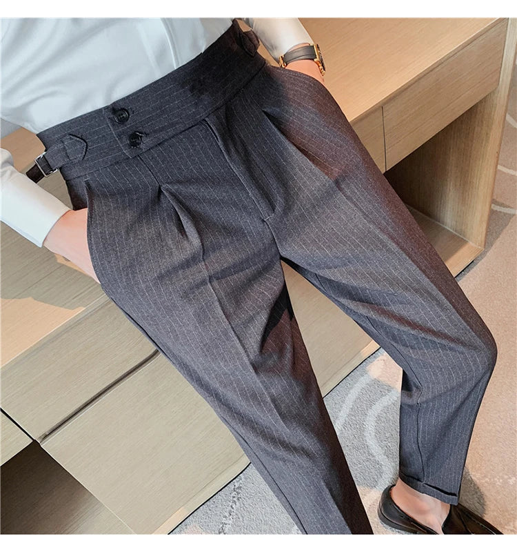 Men's slim fit office pants