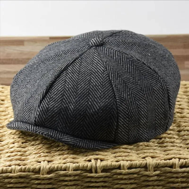 Men's Plus Size Wool Beret