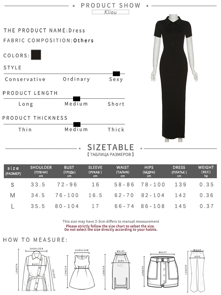 Elegant Midi Dress with Buttons and Fitted Design