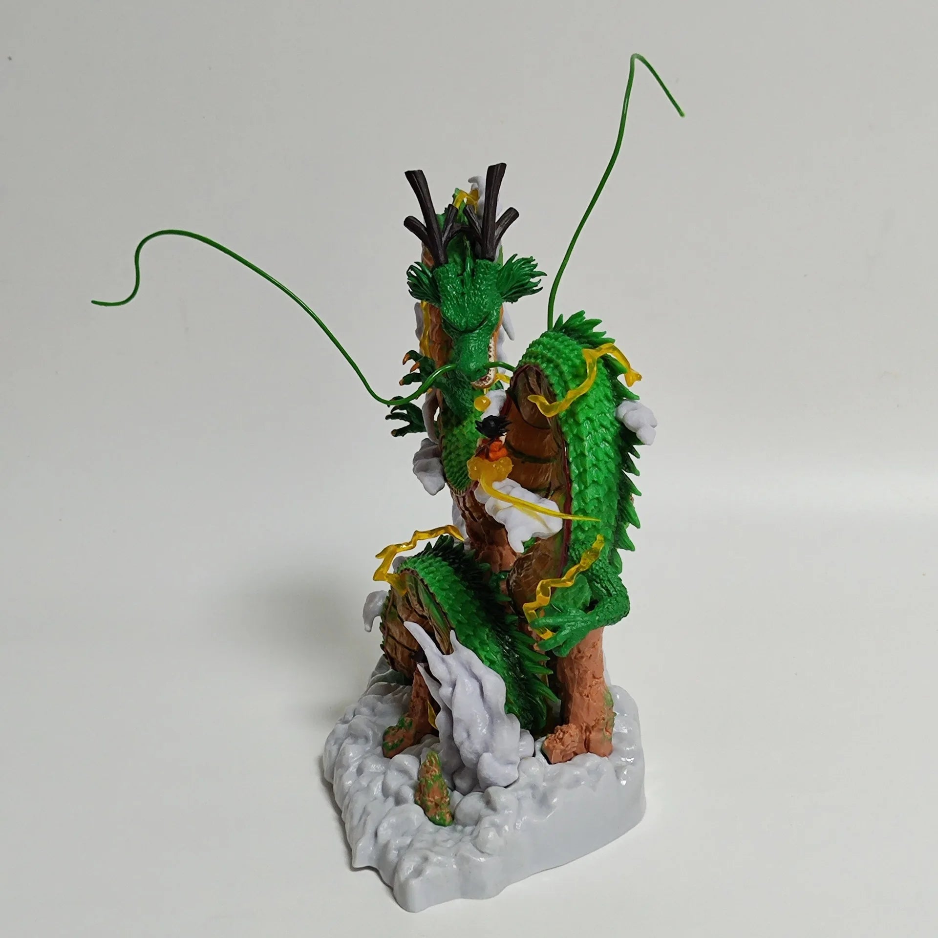 Dragon Ball Shenron Statue with Goku