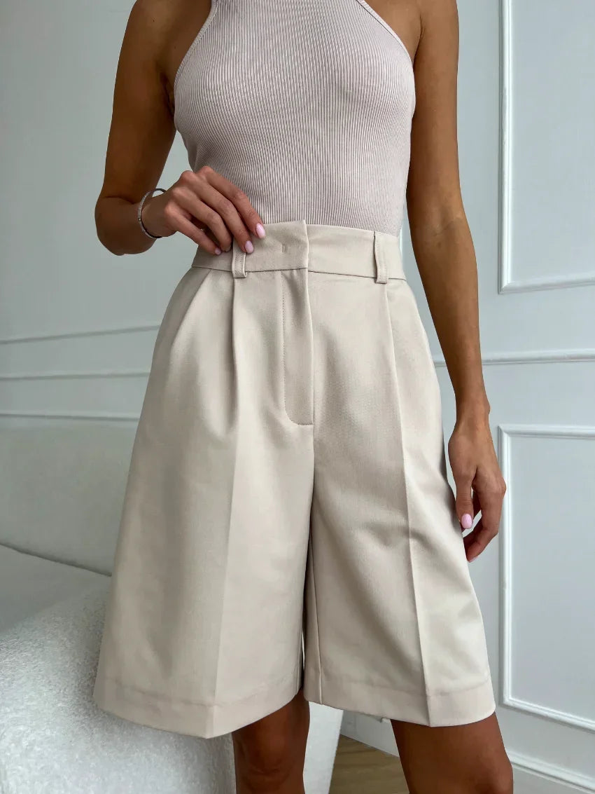 Y2K High Waist Shorts Sophistication and Comfort