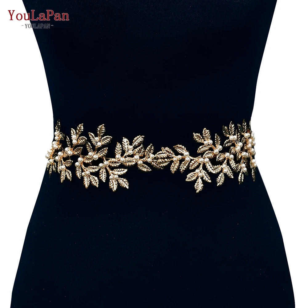 Gold Bridal Belt with Jewels