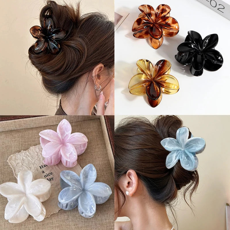Hawaiian Flower Design Hair Clip