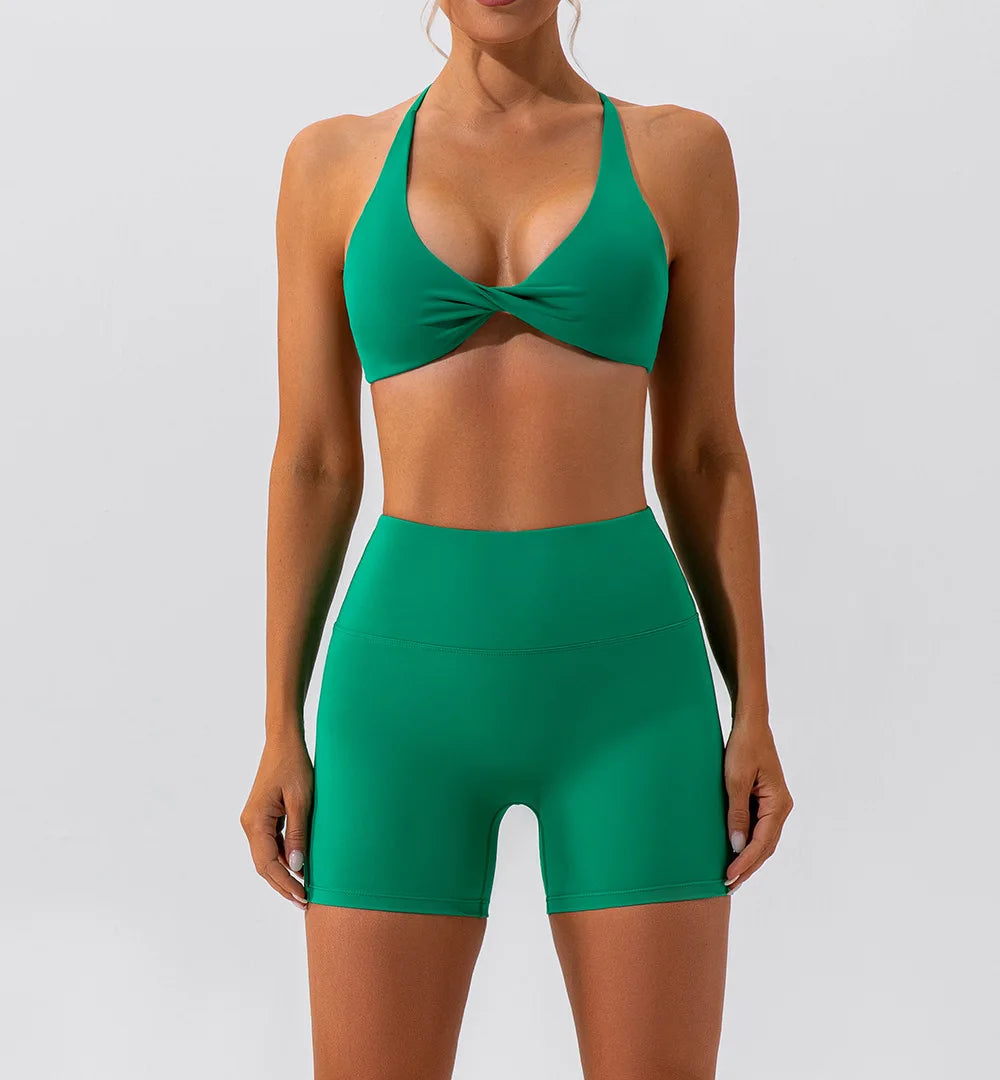 Sexy Women's Gym Top with Crease
