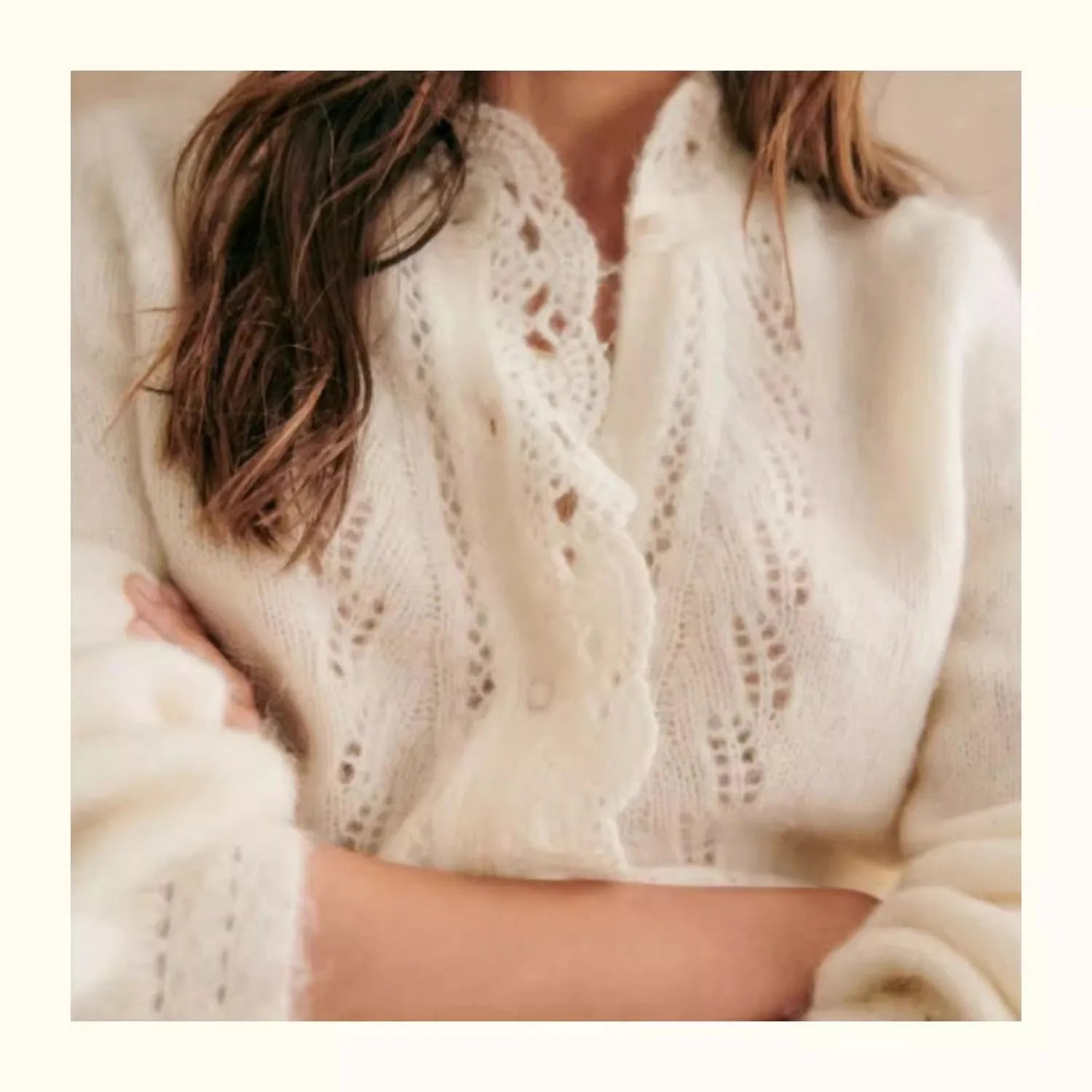 French Style Knitted Cardigan