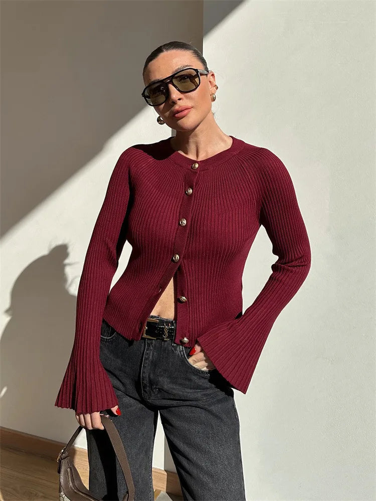 High street style slim fit cardigan
