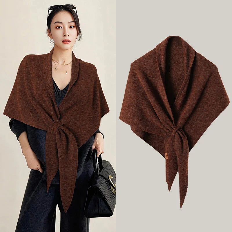 Women's Triangular Shawl Korean Version