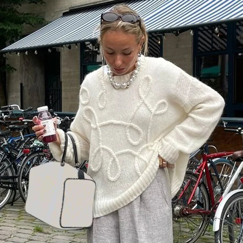 Casual Pink and White Pullover: Style and Comfort for Everyday Life
