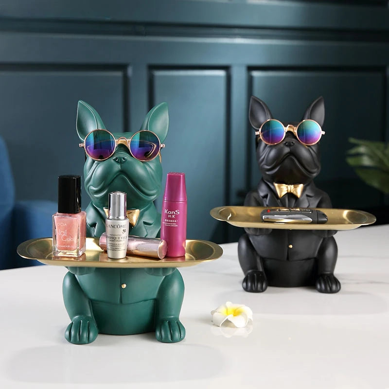 Multifunctional Tray with Bulldog Style