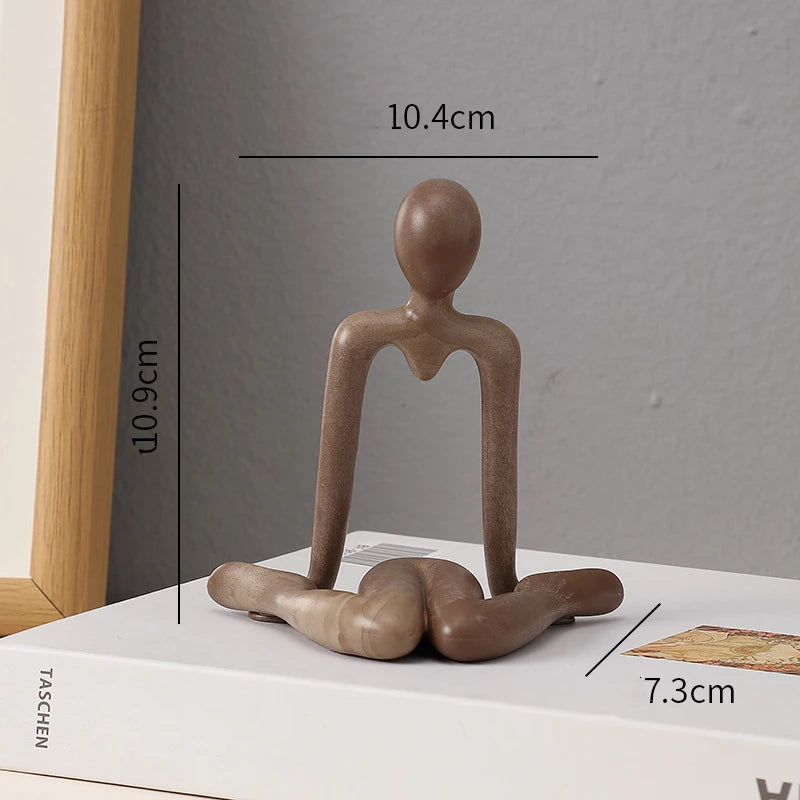 Abstract Thinker Figures Artistic Decorations for Living Room, Office and Bedrooms