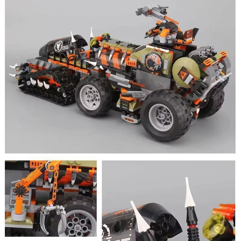 Dragon Truck Blocks